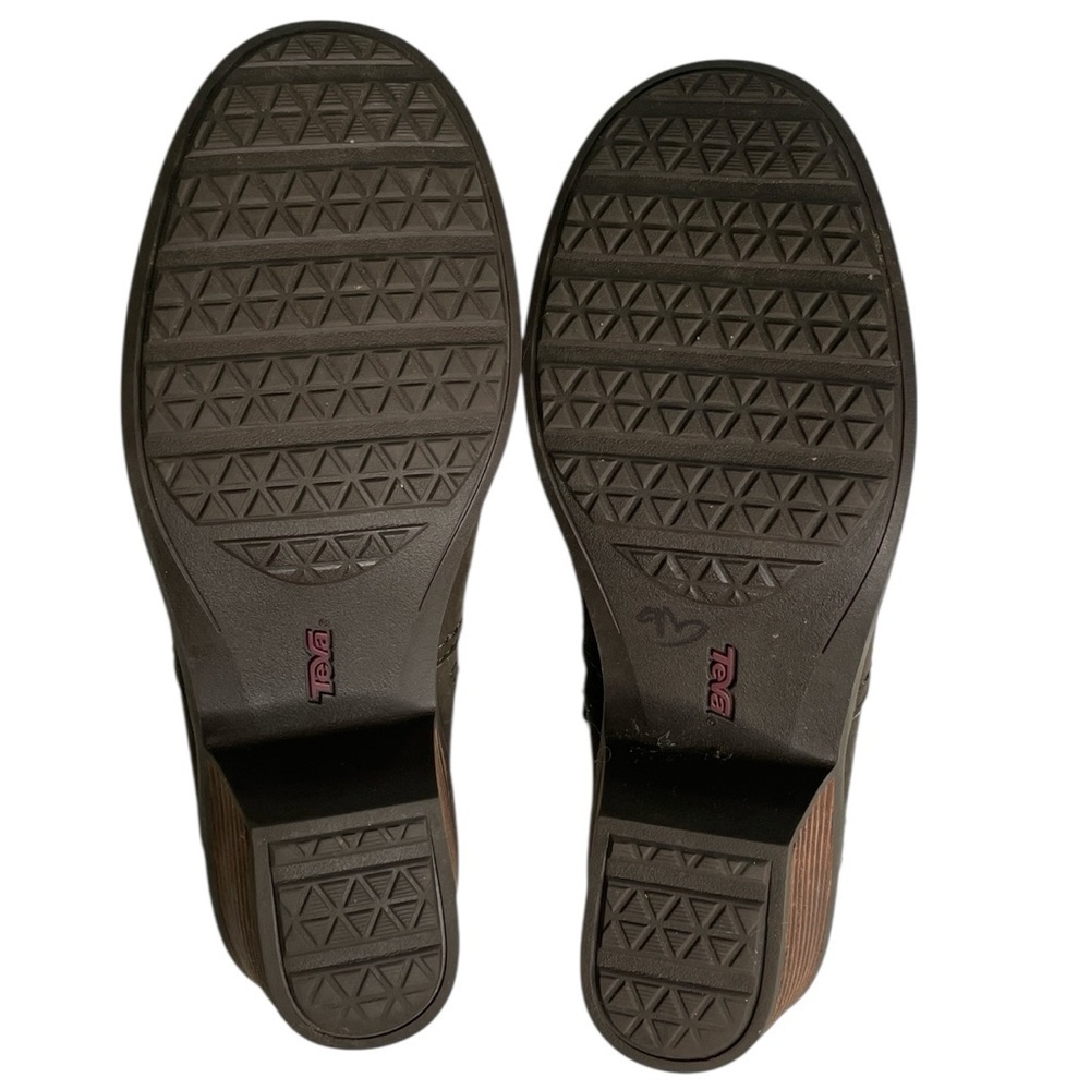 Teva Foxy Dark Olive Ankle Boots - Picture 5 of 6
